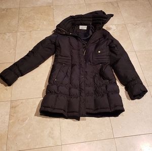 Cole Haan Puffer Down Coat - S - Black